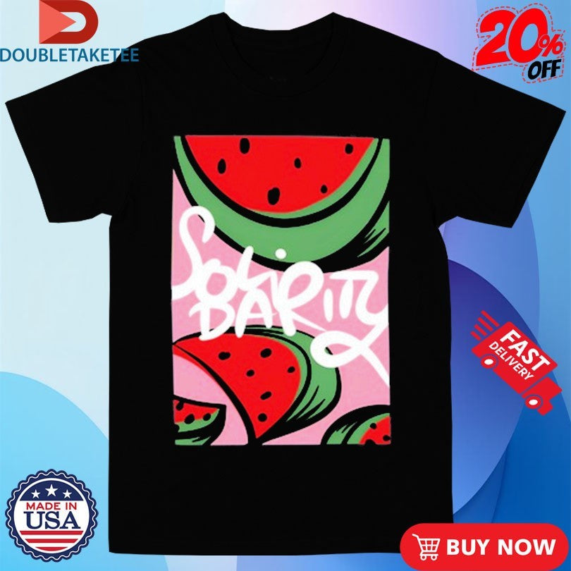 Official Florence Pugh Solidarity Palestine Watermelon Shirts