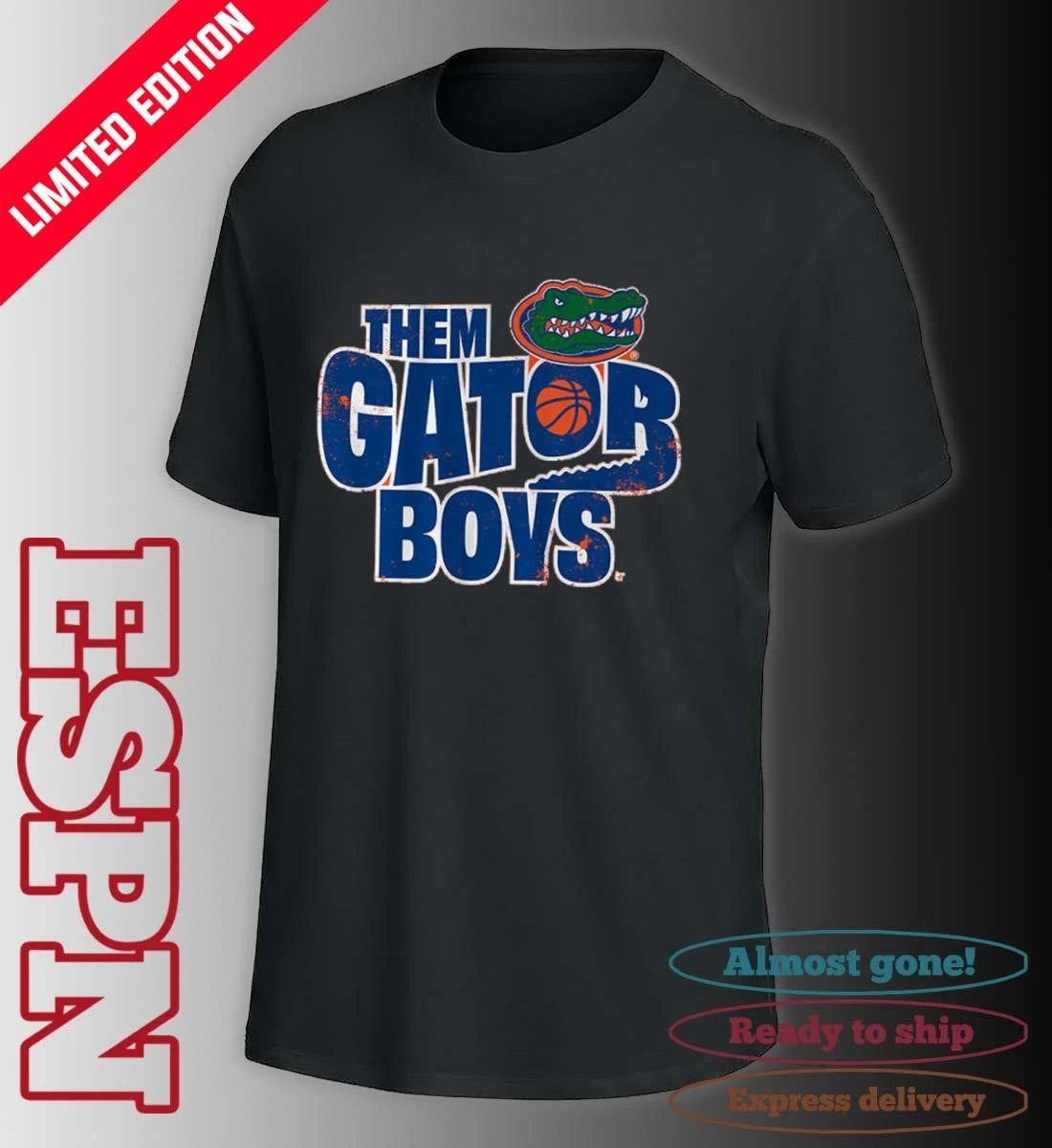 Official Florida Basketball Them Gator Boys T-Shirt