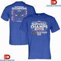 Official Florida Gators 2025 NCAA Men’s Basketball National Champions Bracket Shirts