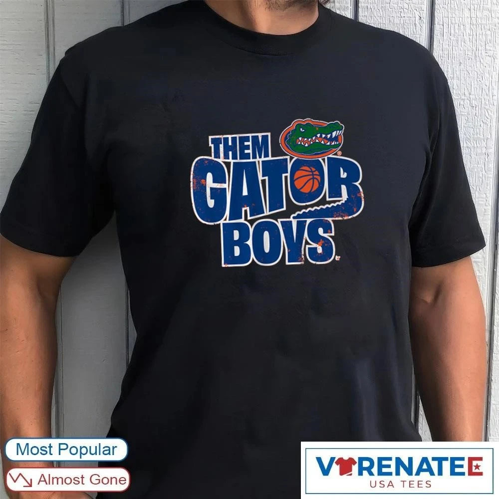 Official Florida Gators Basketball Them Gator Boys T-Shirt