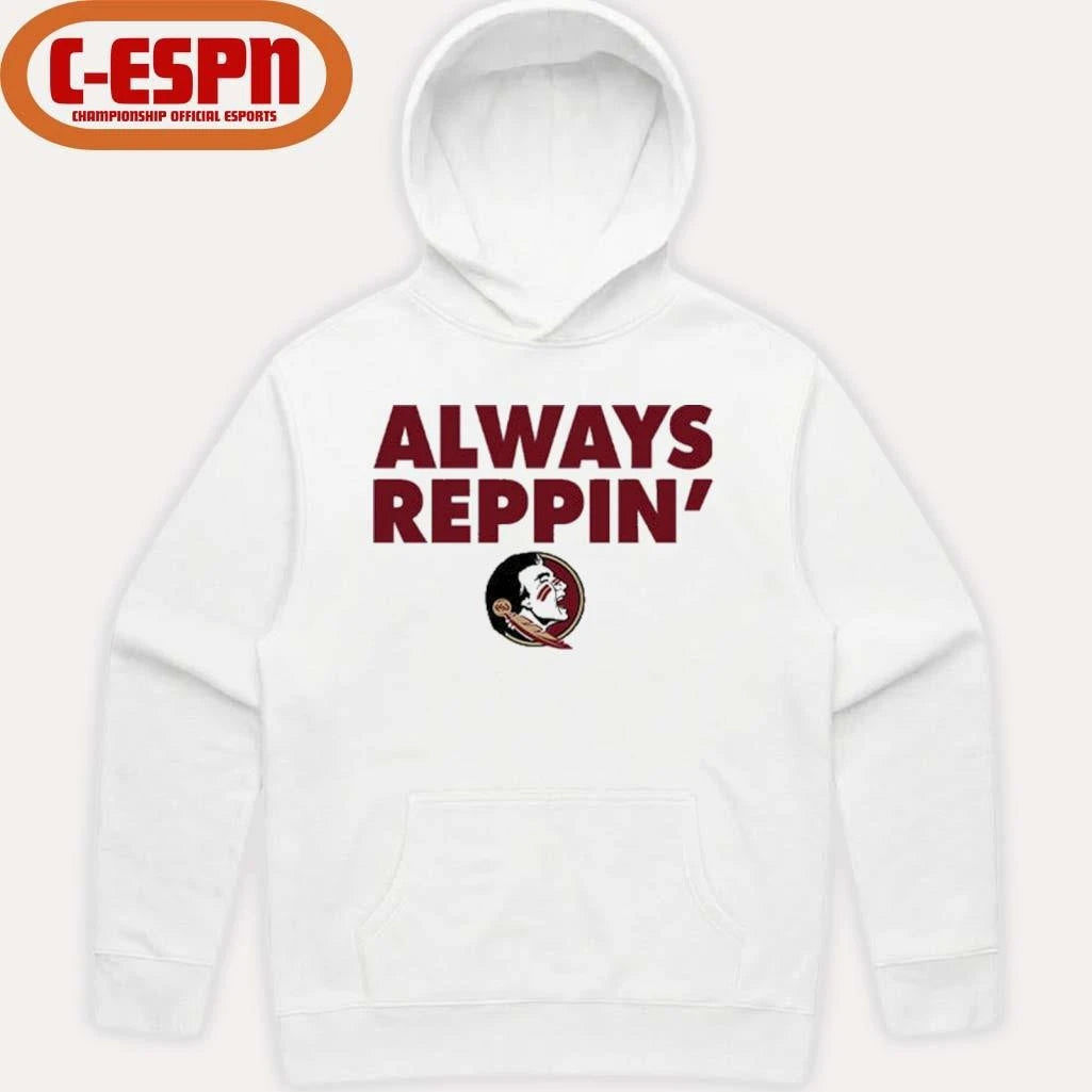 Official Florida State Seminoles Always Reppin’ T-Shirt