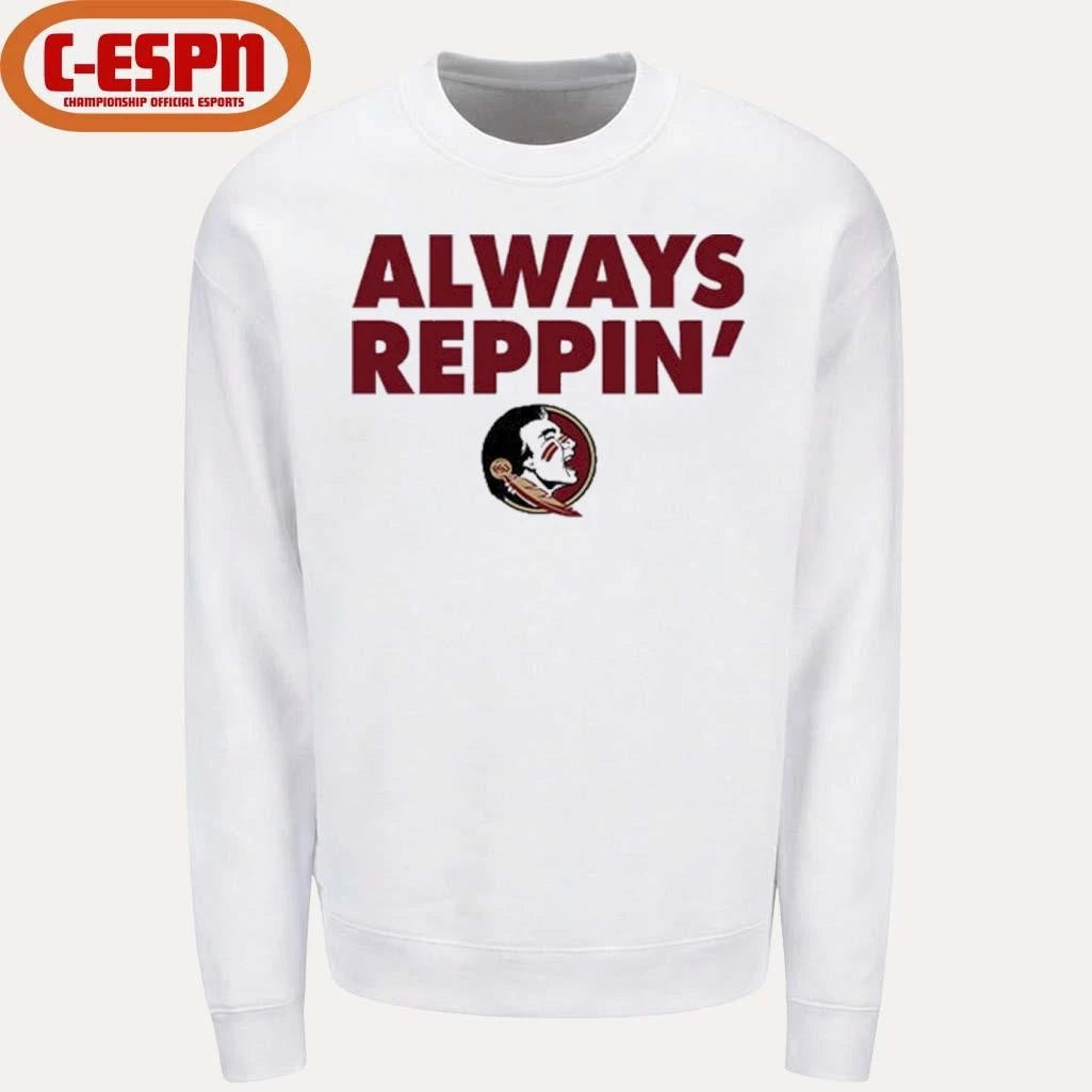 Official Florida State Seminoles Always Reppin’ T-Shirt