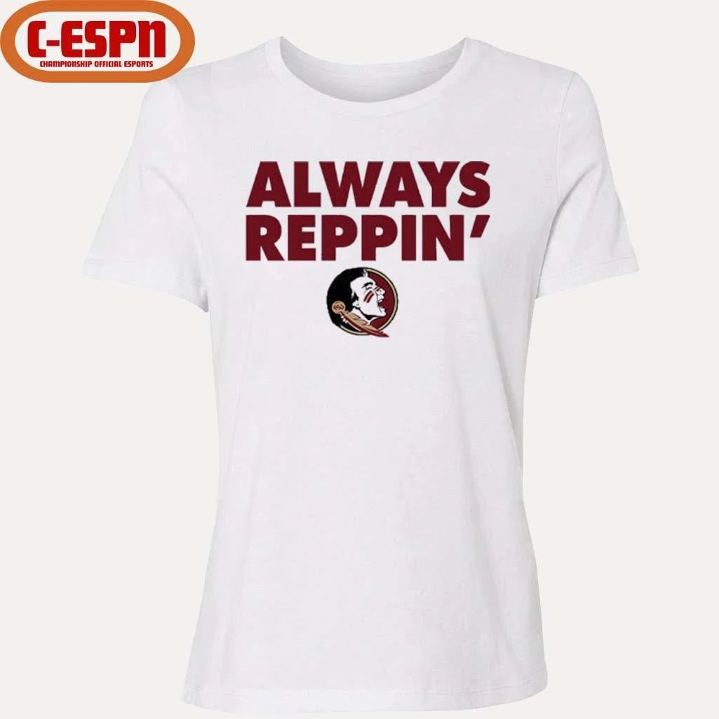 Official Florida State Seminoles Always Reppin’ T-Shirt