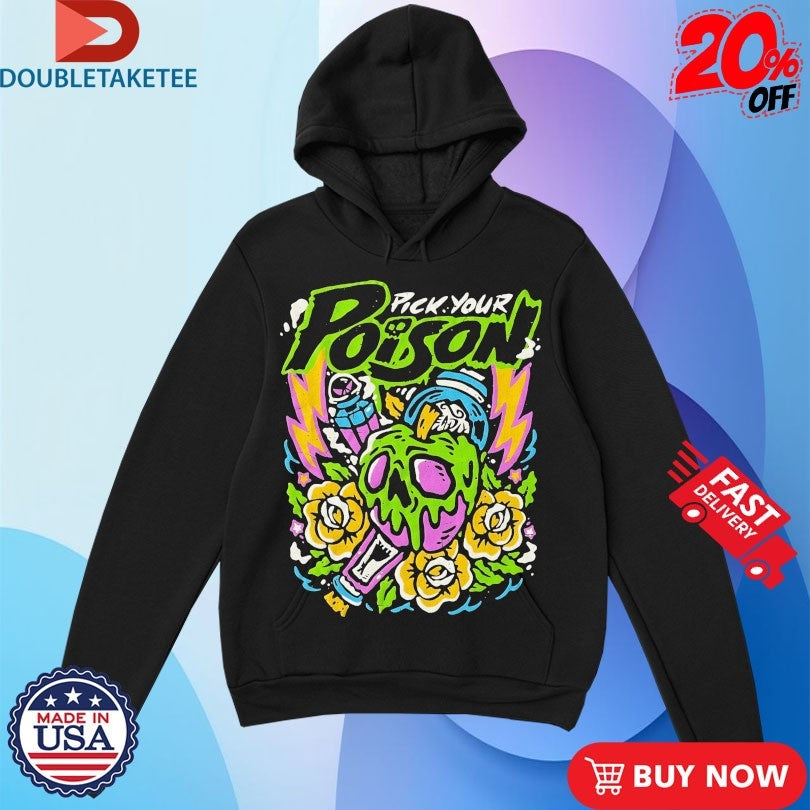 Official Flying House Threads Pick Your Poison Shirts