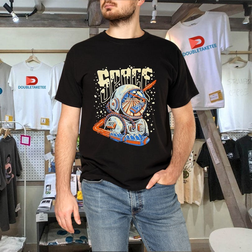 Official Flying House Threads Space 1977 Astronaut Shirts