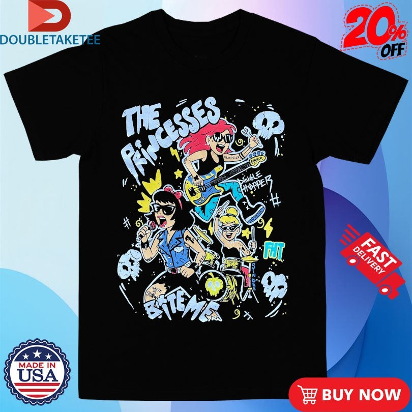 Official Flying House Threads The Princess Bite Me Punk Shirts