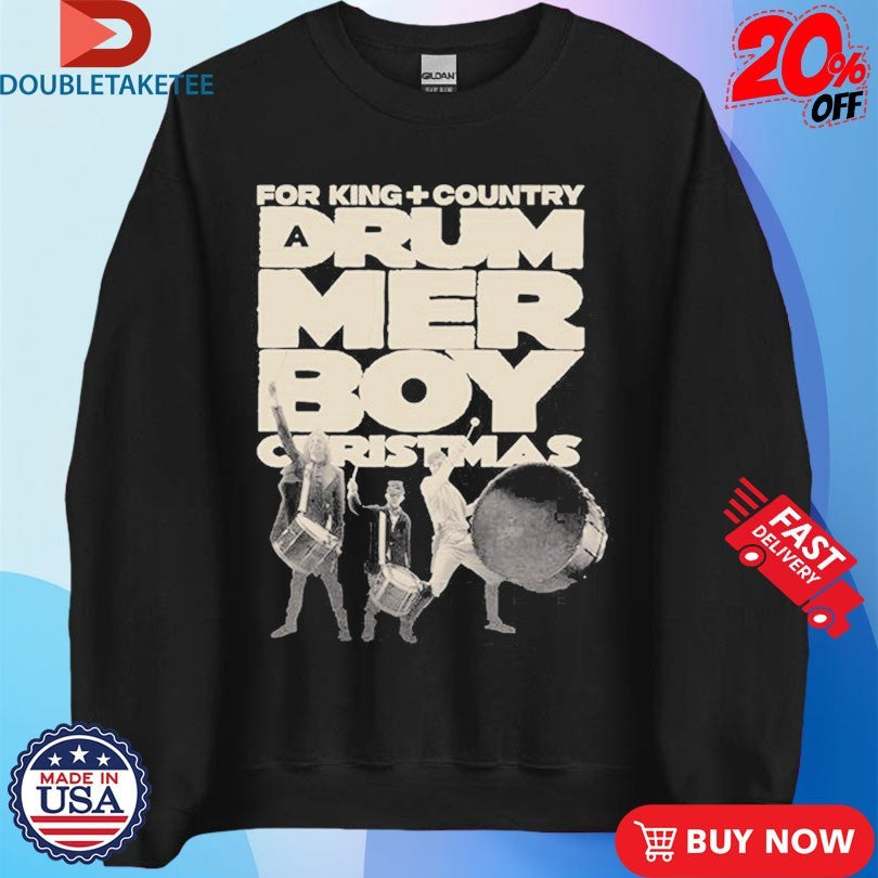 Official Forking And Country A Drummer Boy Christmas Photo Shirts