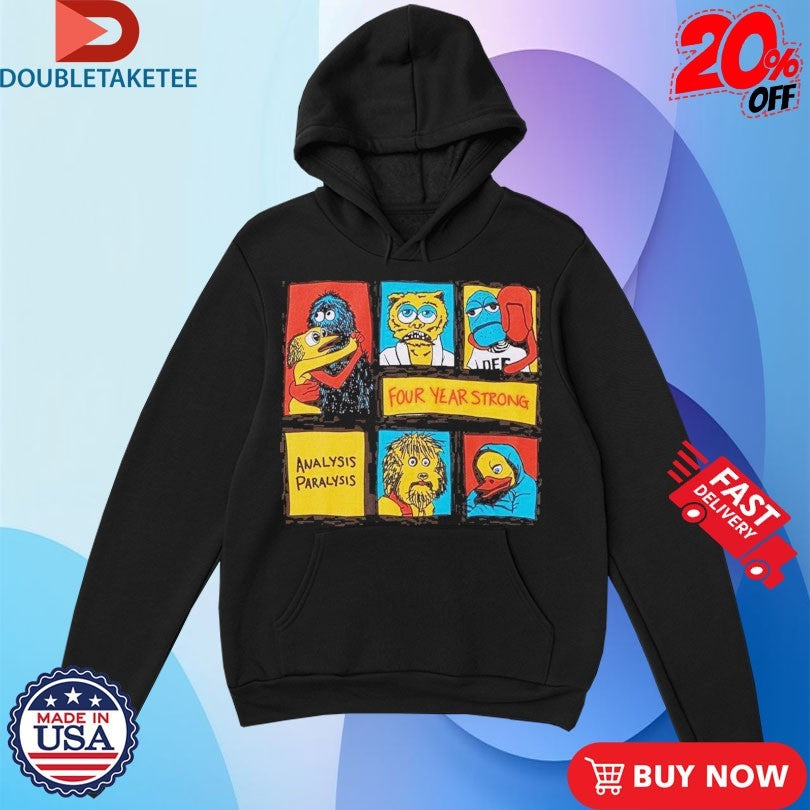 Official Four Year Strong Analysis Paralysis Shirts
