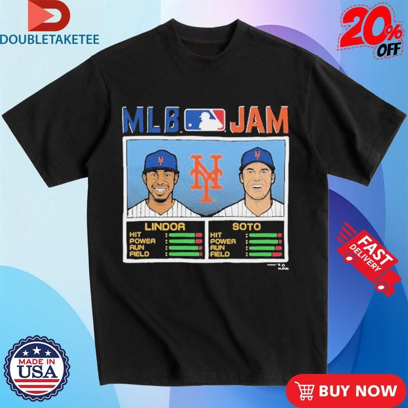 Official Francisco Lindor And Juan Soto MLB Jam New York Mets Shirts