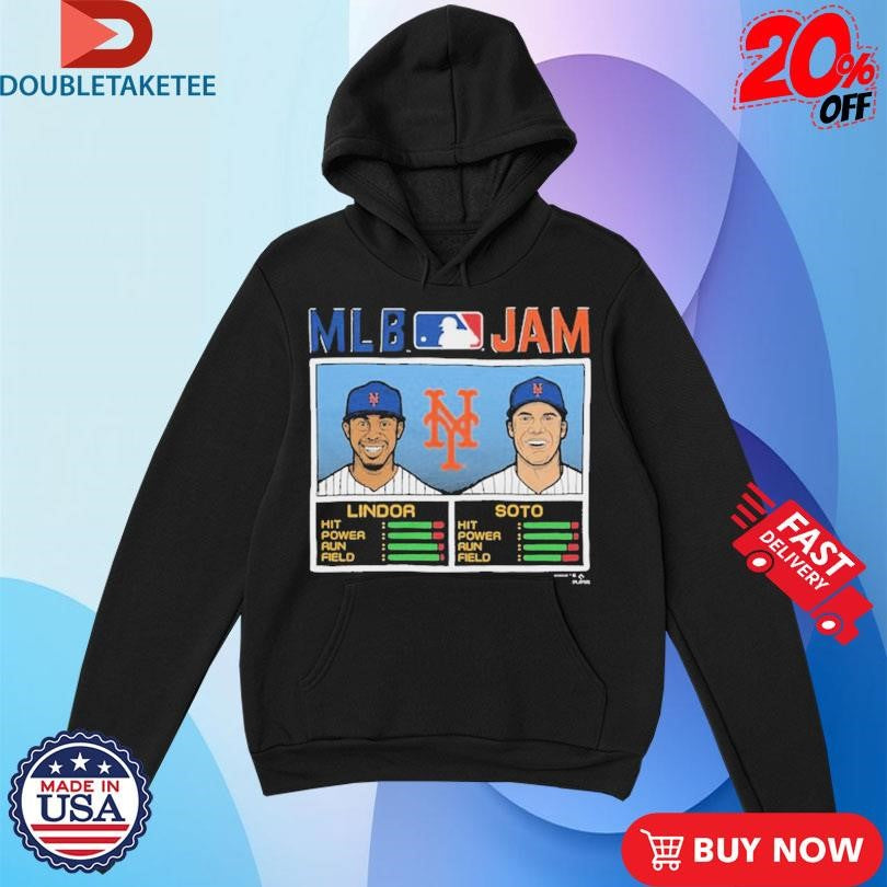 Official Francisco Lindor And Juan Soto MLB Jam New York Mets Shirts