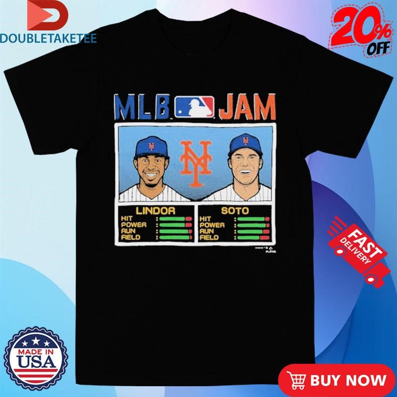 Official Francisco Lindor And Juan Soto MLB Jam New York Mets Shirts