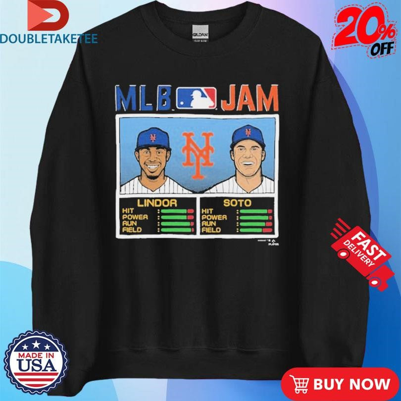 Official Francisco Lindor And Juan Soto MLB Jam New York Mets Shirts