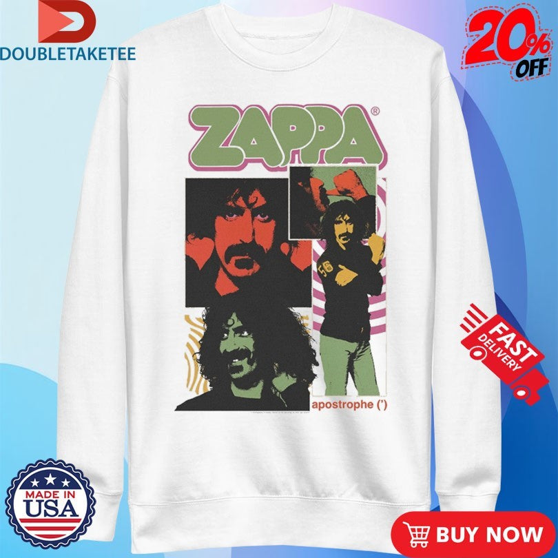 Official Frank Zappa Apostrophe Collage Shirts