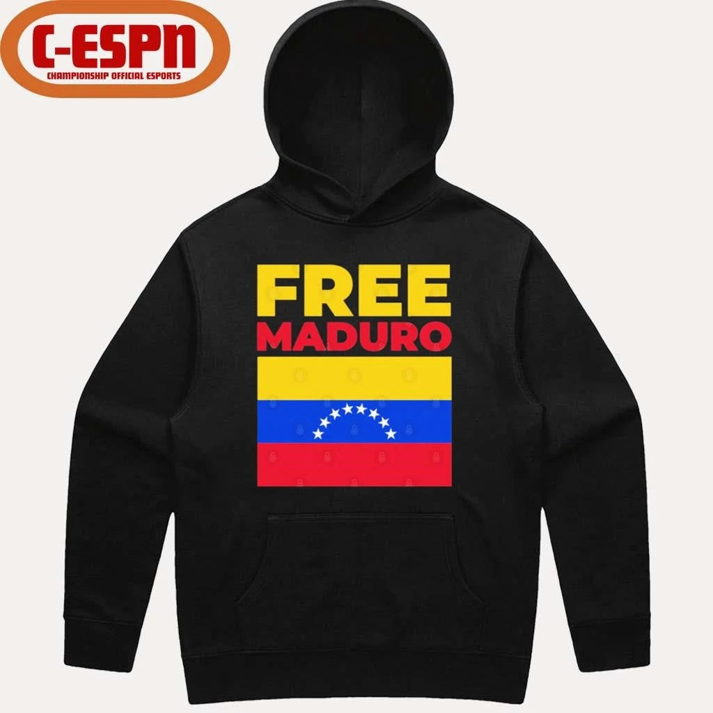 Official Free Maduro No War On Venezuela T-Shirt