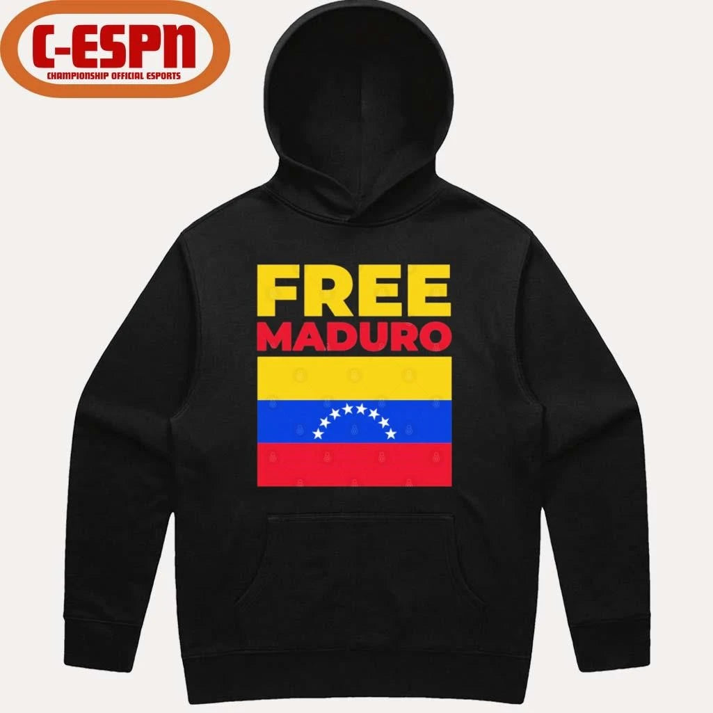 Official Free Maduro No War On Venezuela T-Shirt
