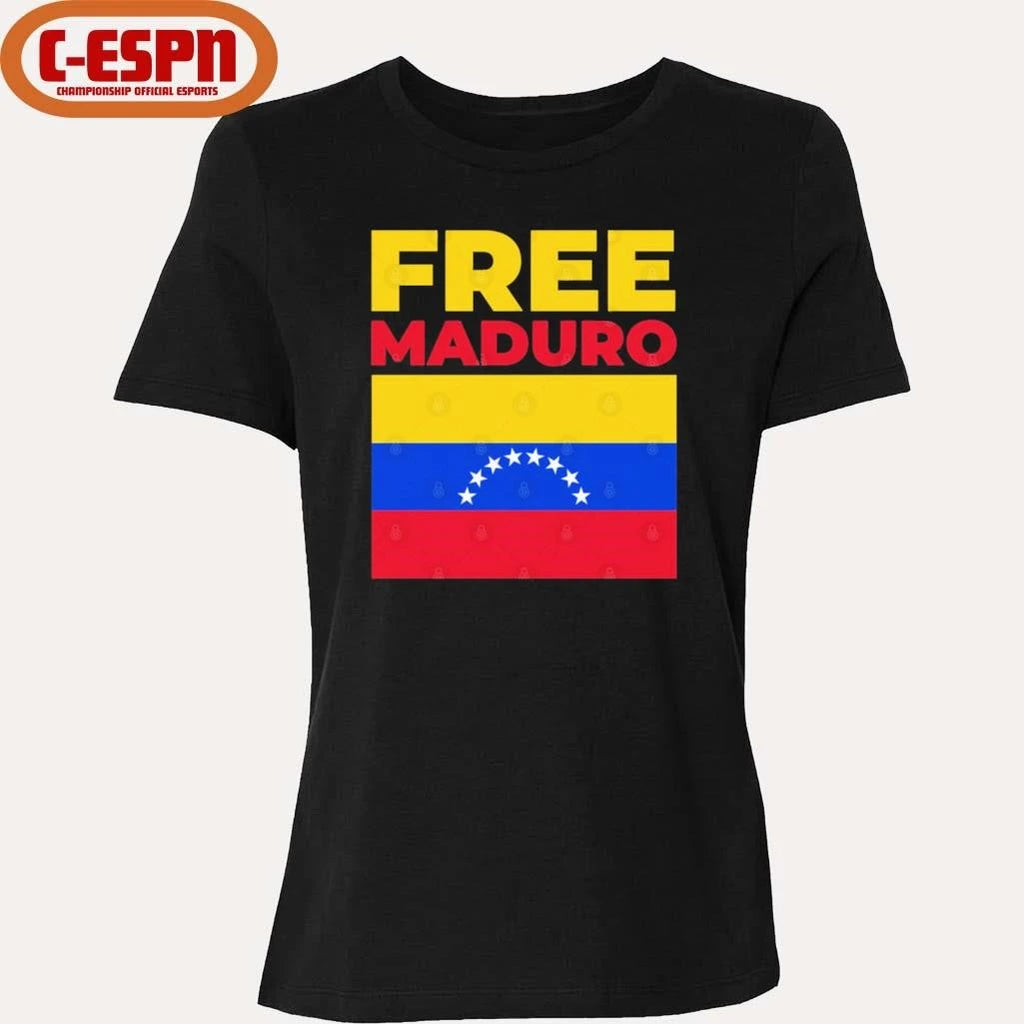 Official Free Maduro No War On Venezuela T-Shirt