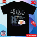 Official Free Throw 10 Years Of Those Days Are Gone Anniversary Tour 2025 Home Shirts