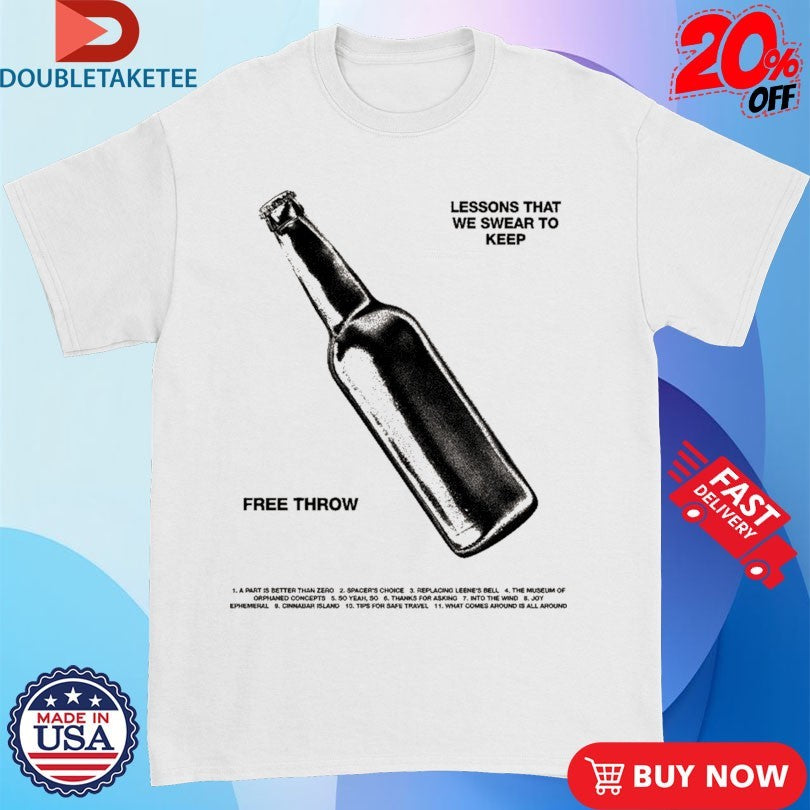 Official Free Throw Lessons That We Swear To Keep Bottle Shirts