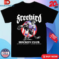 Official Freebird USA Hockey Club Spittin’ Chiclets x Lynyrd Skynyrd Shirts