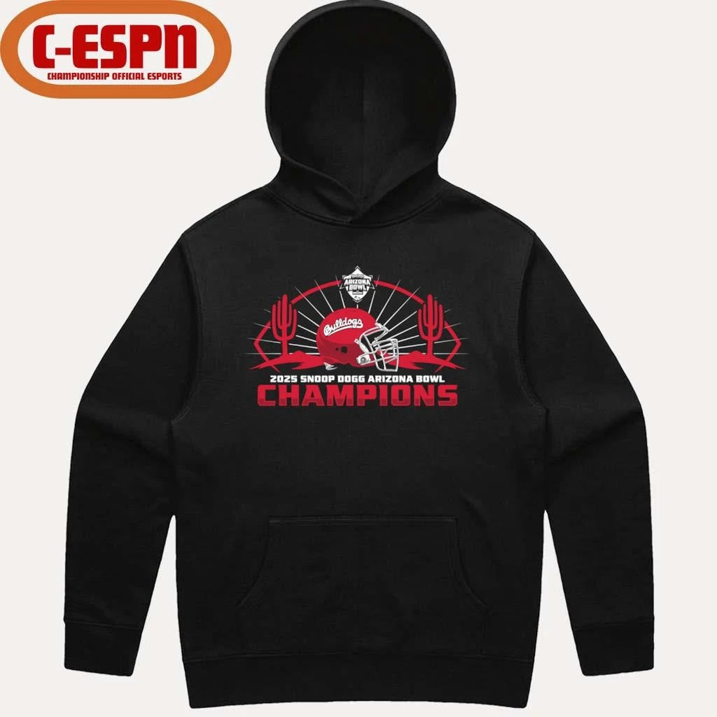 Official Fresno State Bulldogs 2025 Arizona Bowl Champions Shirt