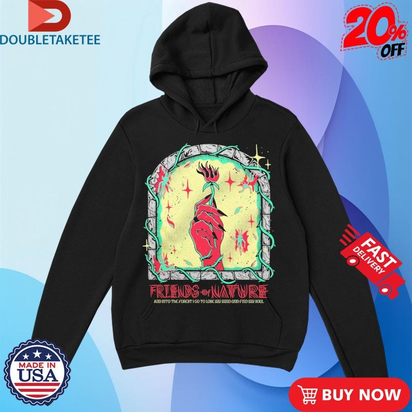 Official Friends Of Nature And Into The Forest I Go To Lose My Mind And Find My Soul Wizard Of Barge Shirts