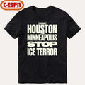 Official From Houston Minneapolis Stop Ice Terror T-Shirt