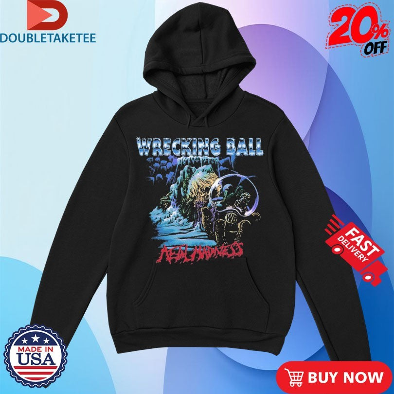 Official Frozen Soul Wrecking Ball Metal Madness GLobe Shirts