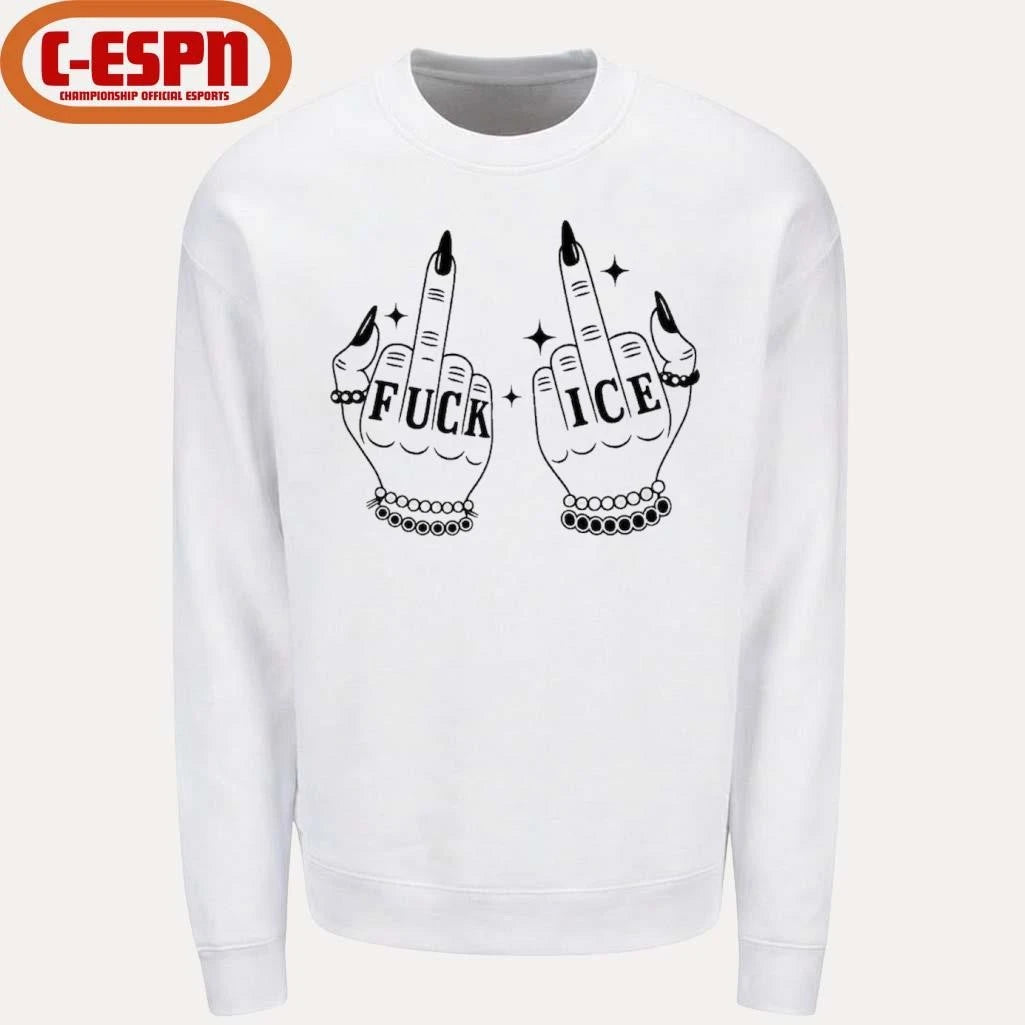 Official Fuck Ice Middle Fingers Shirt