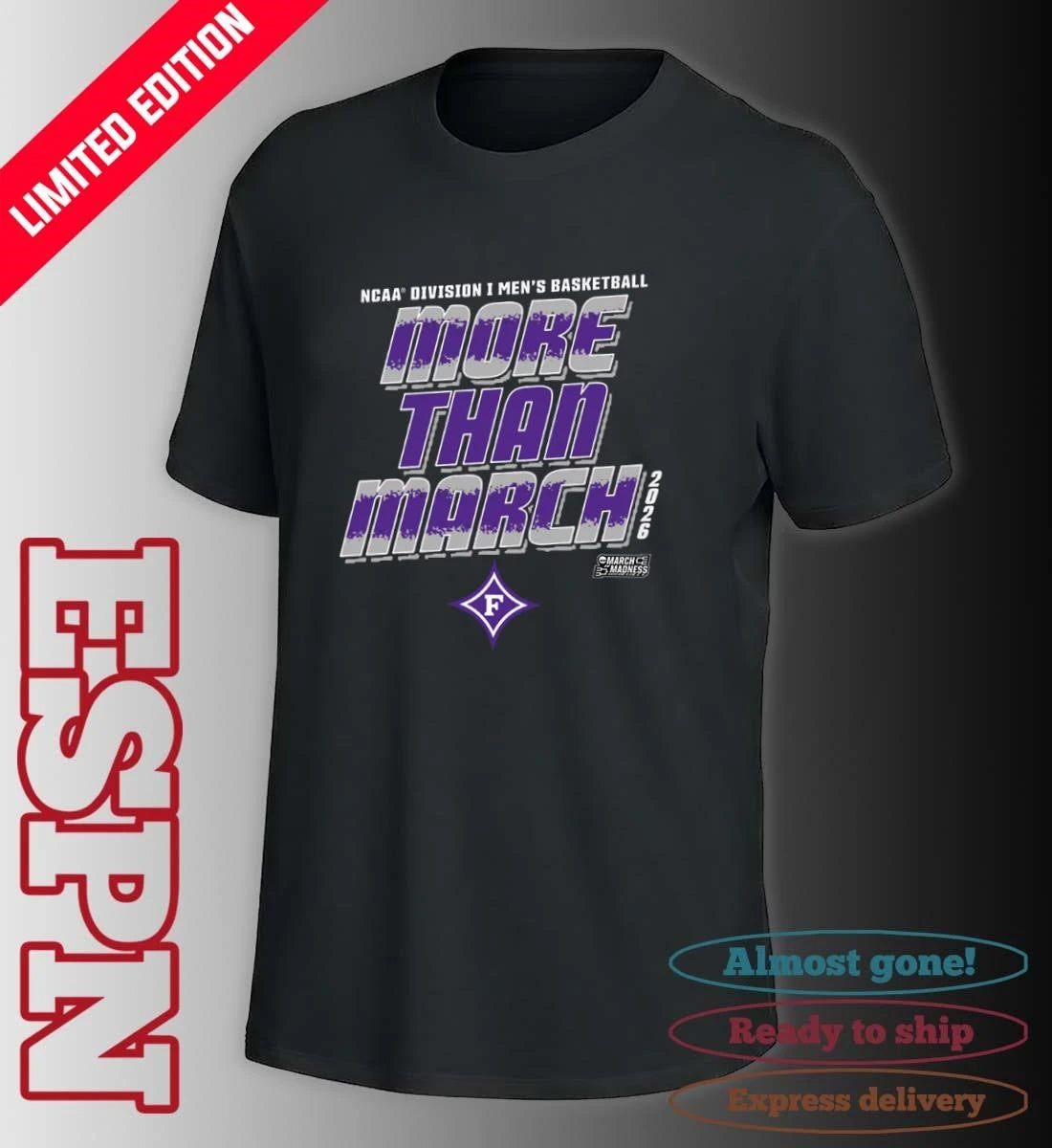 Official Furman Men’s Basketball More Than March 2026 Shirt