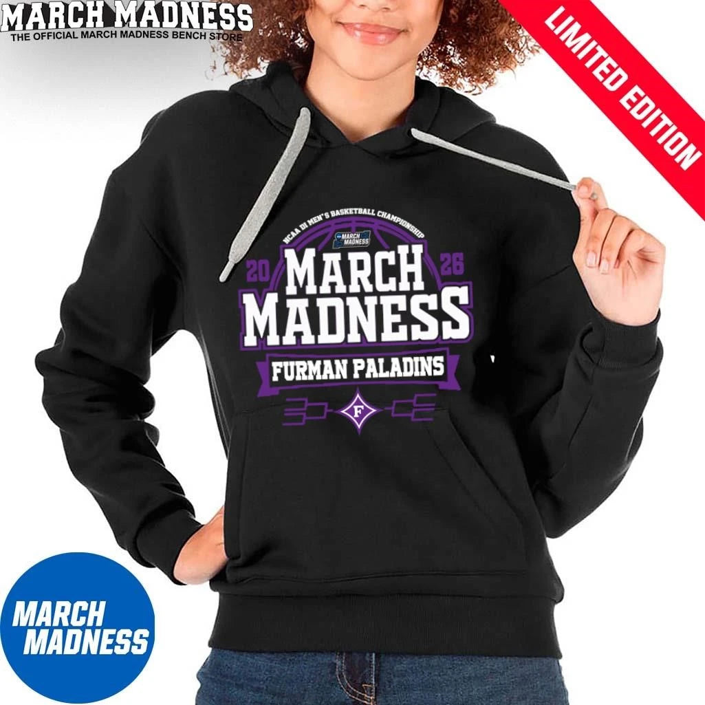 Official Furman Paladins March Madness NCAA Men’s Basketball 2026 T-Shirt