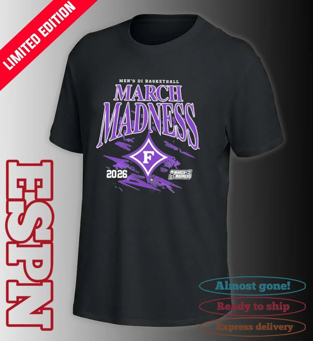 Official Furman University Men’s Basketball 2026 NCAA March Madness Bound T-Shirt