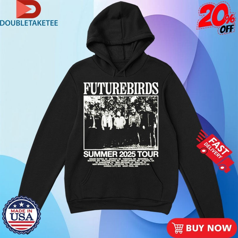 Official Futurebirds Summer 2025 Tour Shirts