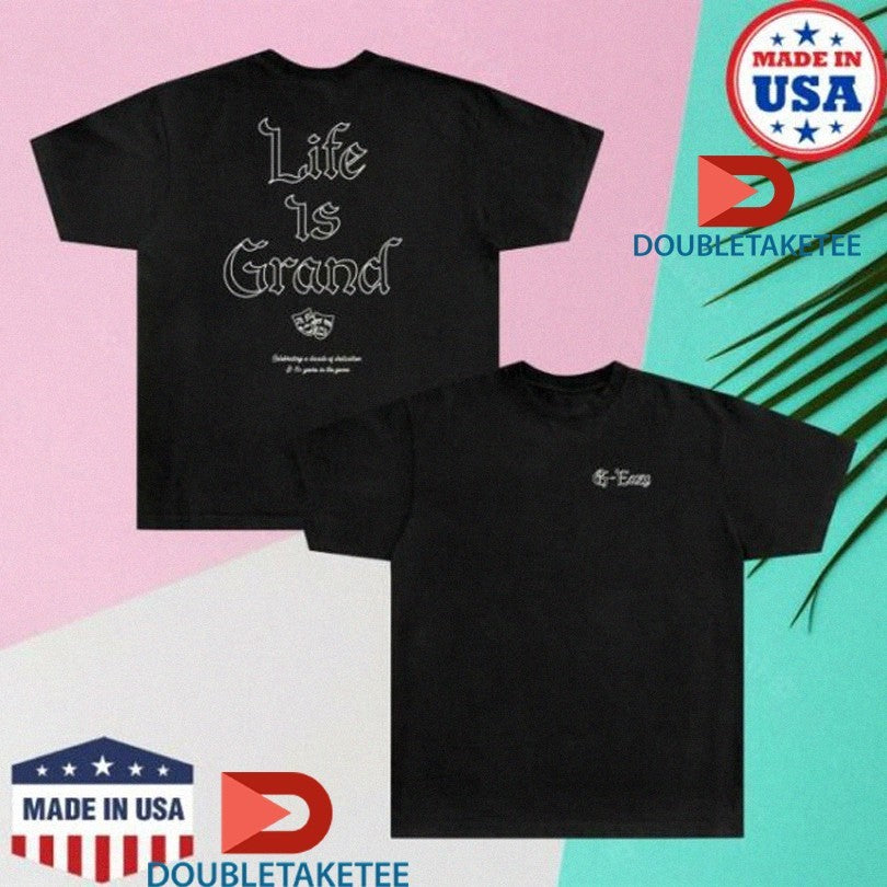 Official G Eazy Life Is Grand Celebration Mask Shirts
