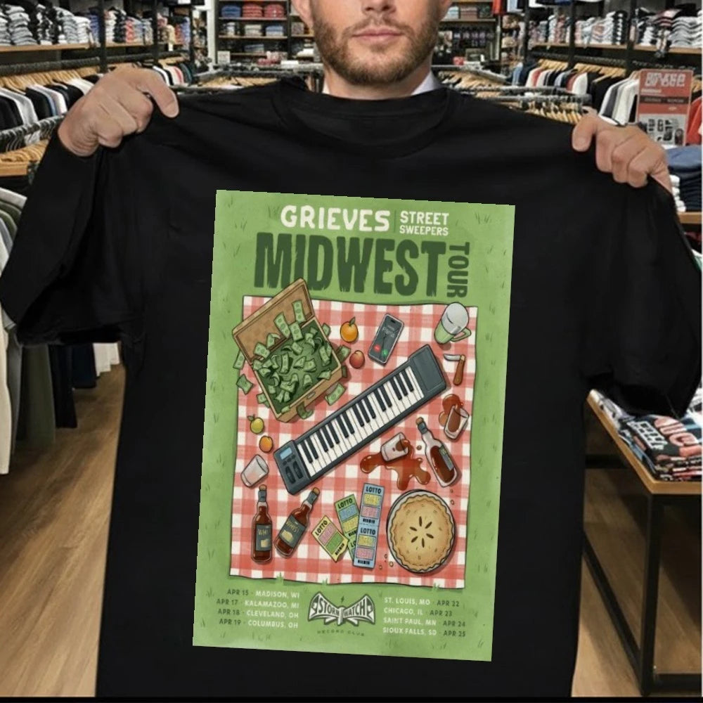 Official GRIEVES 2026 Tour Spring Poster Shirt