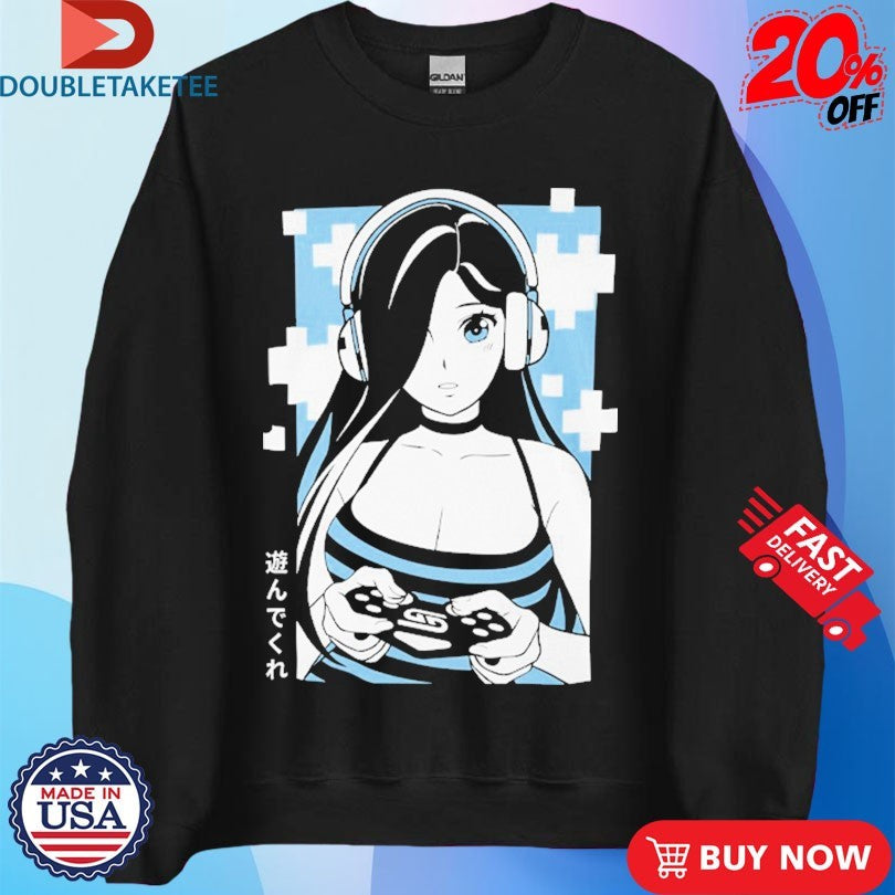Official Gamer Supps Waifu S4.4 Gamer Girl Shirts