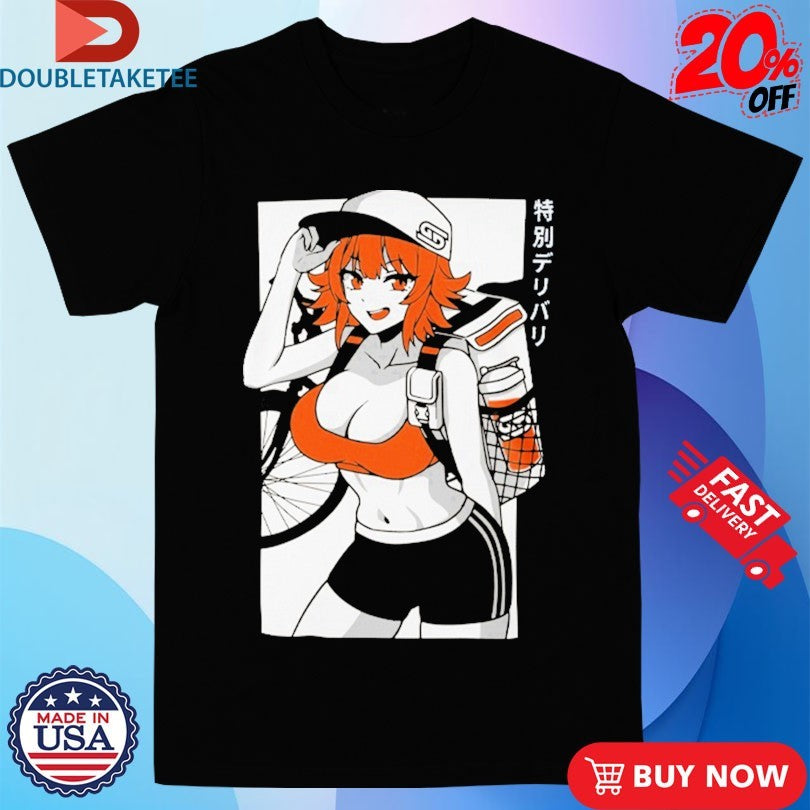 Official Gamer Supps Waifu S4.7 Delivery Girl Shirts