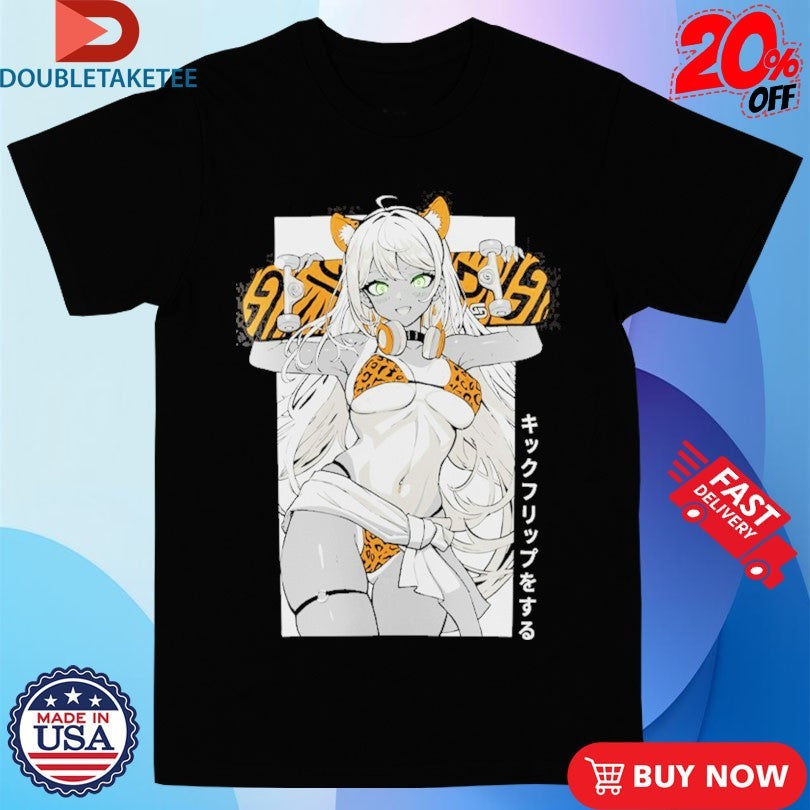 Official Gamer Supps Waifu S5.12 Skater Girl Shirts