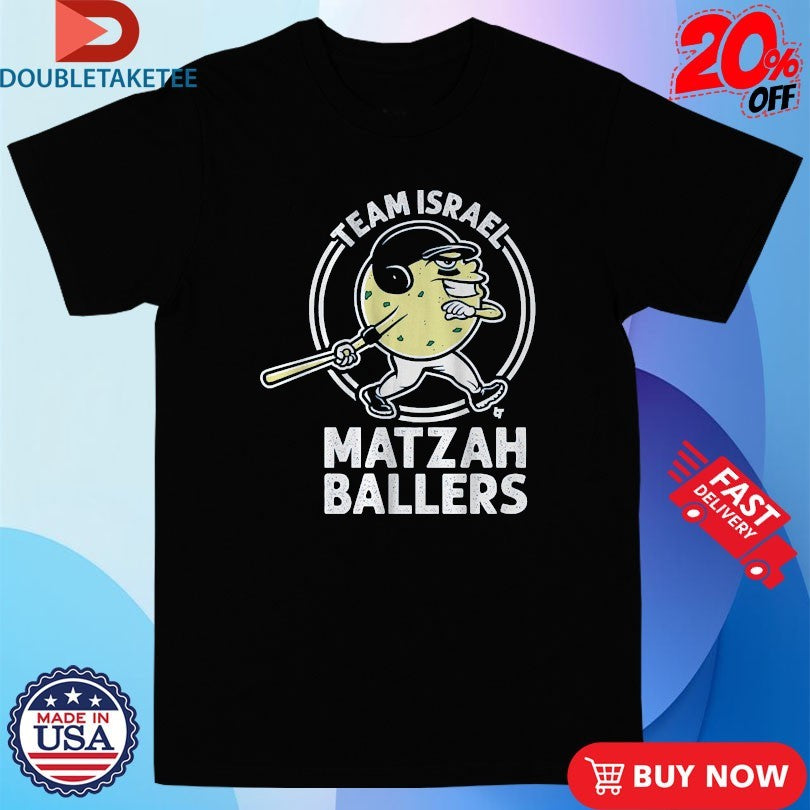 Official Garrett Stubbs Team Israel Matzah Ballers Shirts