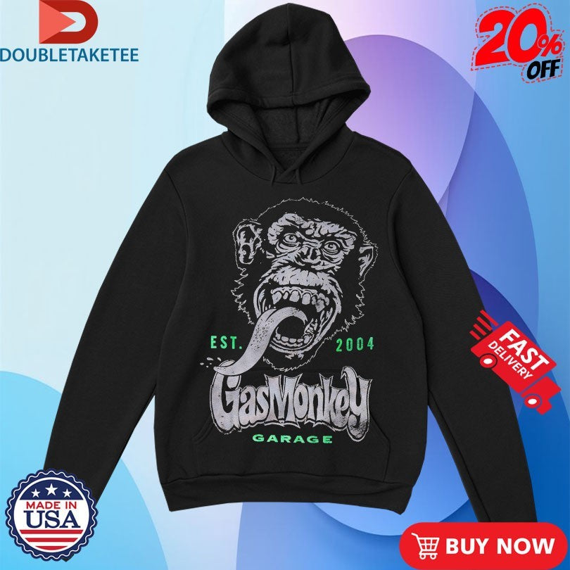 Official Gas Monkey Garage Monkey Est 2004 Shirts