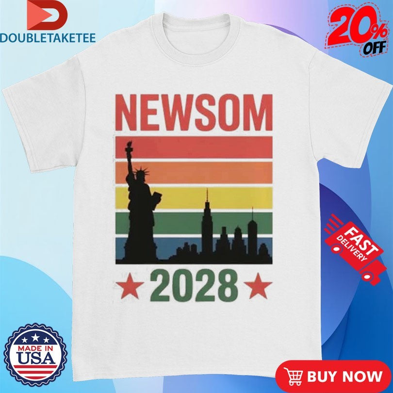 Official Gavin Newsom Newsom 2028 Shirts