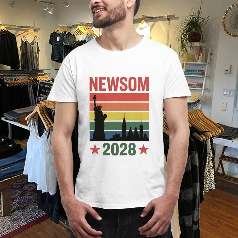 Official Gavin Newsom Newsom 2028 Shirts