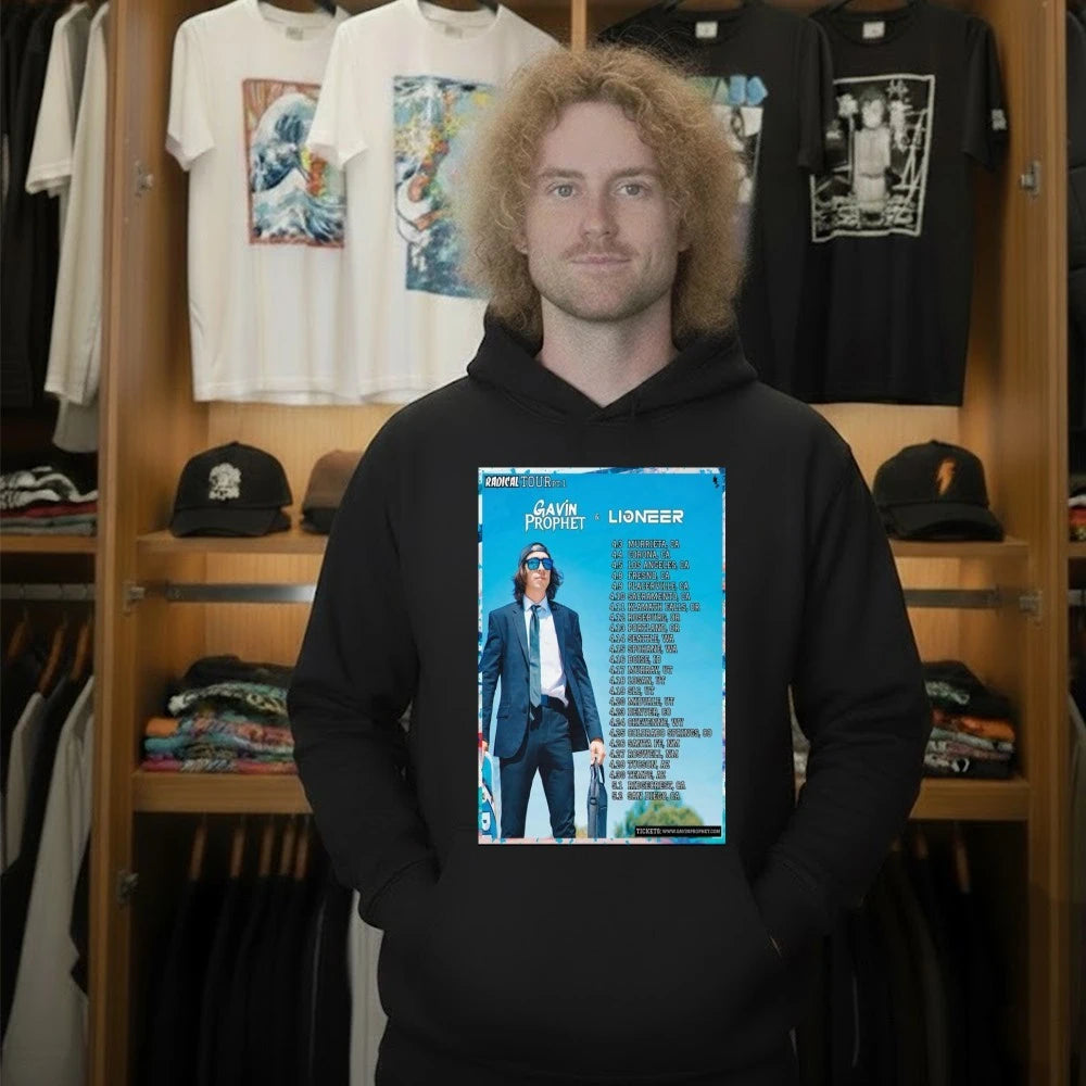 Official Gavin Prophet &amp; Lioneer April 2026 Poster Shirt