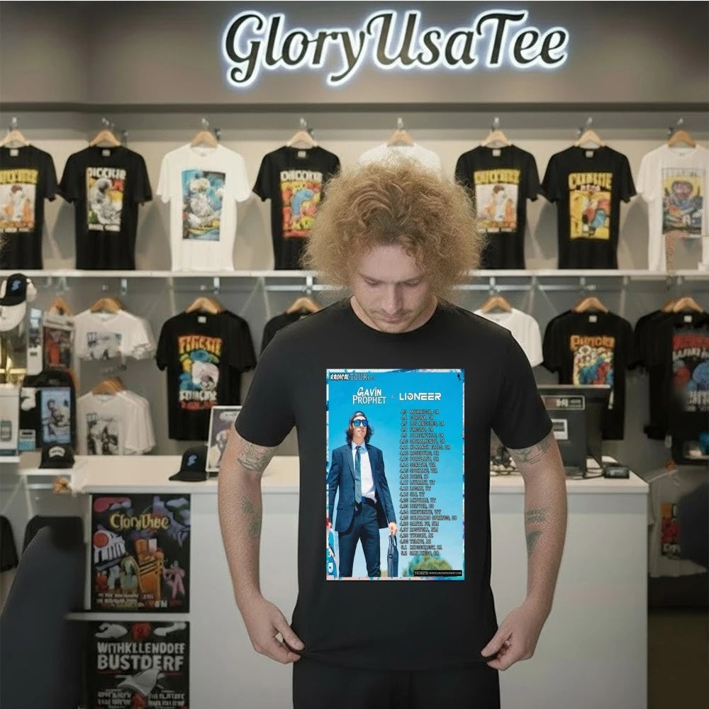 Official Gavin Prophet &amp; Lioneer April 2026 Poster Shirt