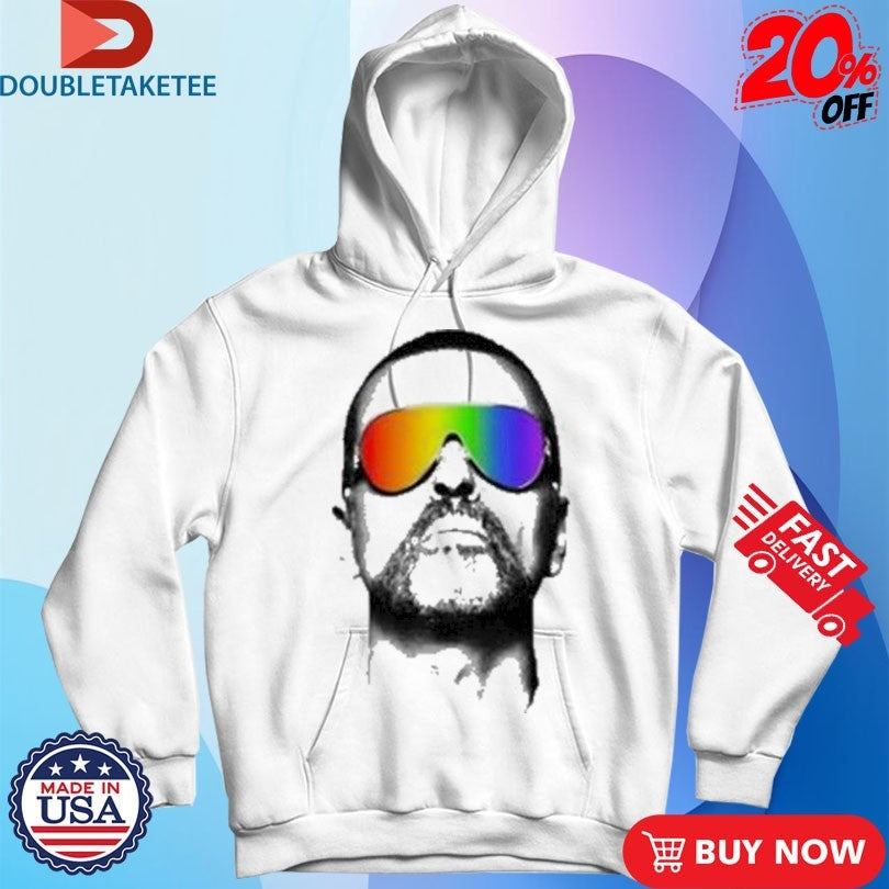 Official George Michael Pride Glasses Head Shirts