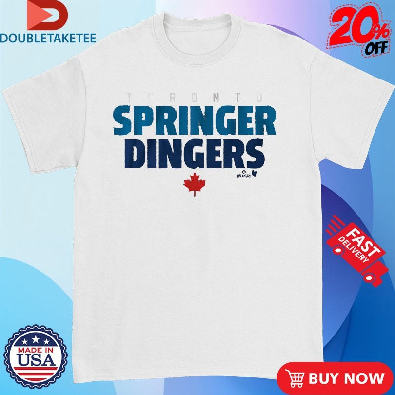 Official George Springer Toronto Blue Jays Springer Dingers Shirts