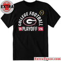 Official Georgia Bulldogs 2025-26 College Football Playoff Touchdown Glory Shirt