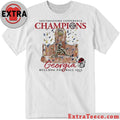 Official Georgia Bulldogs 2025 Southeastern Conference Football Champions Trophy 28-7 December 7, 2025 Logo Shirt