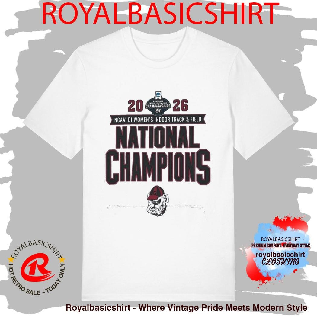 Official Georgia Bulldogs 2026 NCAA Women’S Indoor Track &amp; Field Shirt