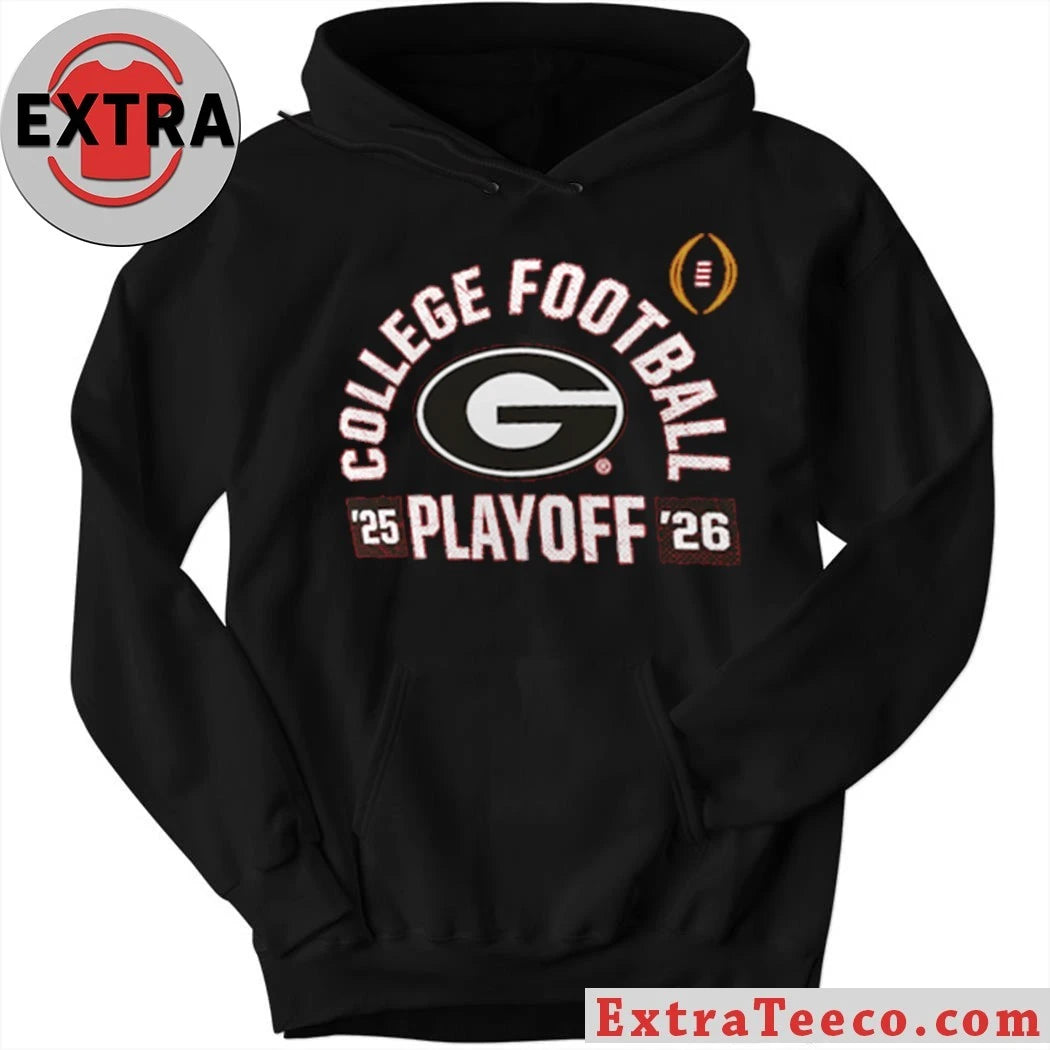 Official Georgia Bulldogs College Football Playoff 2025-26 Touchdown Glory Shirt