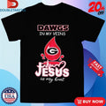 Official Georgia Bulldogs Dawgs In My Veins Jesus In My Heart Shirts